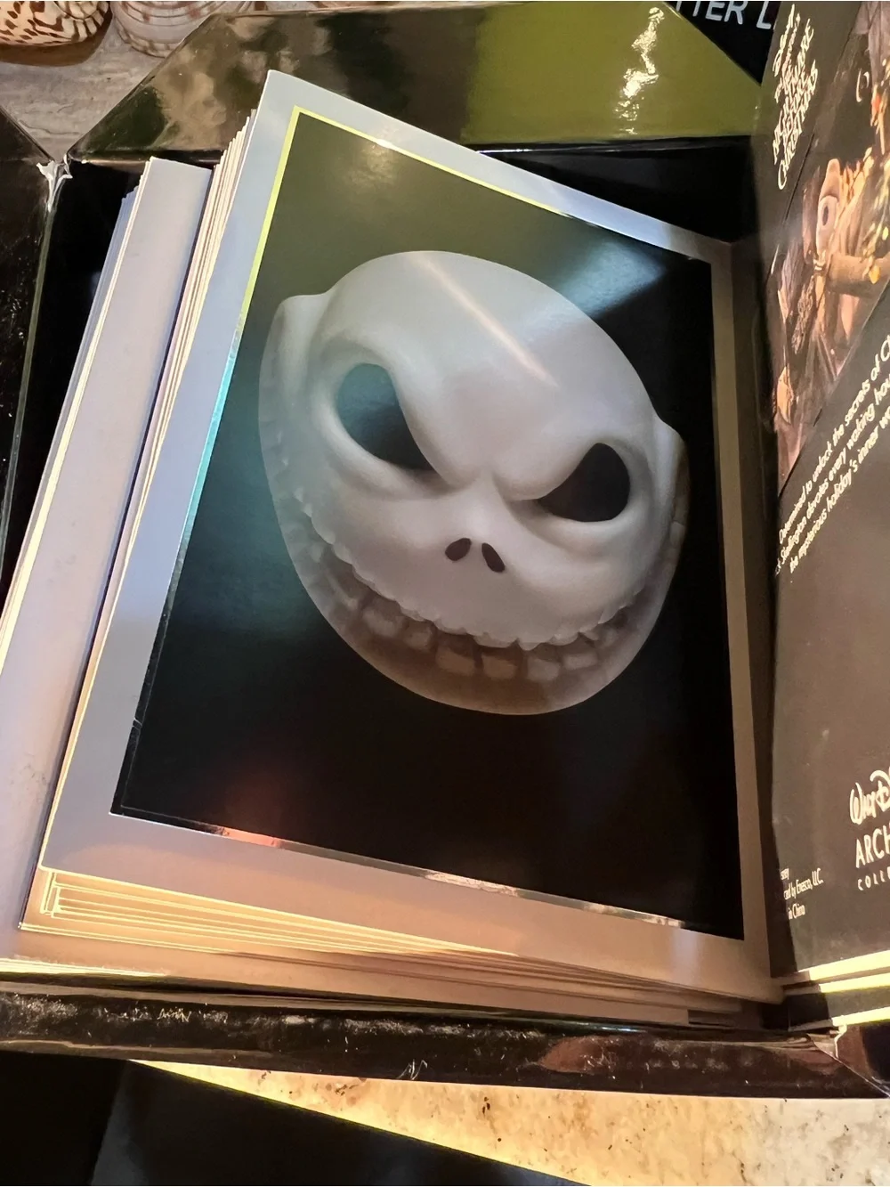 Disney themed coffin